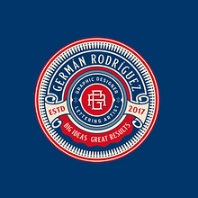 Mi proyecto del curso: Diseño de emblemas a través del lettering. Design gráfico, Lettering, e Lettering digital projeto de Germán Rodríguez - 05.05.2024