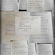 Mijn project van de cursus: Engelse kalligrafie van A tot Z. Un proyecto de Caligrafía de Roeland - 08.05.2024