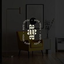 aura renov | Branding & Visual Identity. Un proyecto de Br, ing e Identidad, Diseño, Diseño gráfico, Diseño de logotipos y Estrategia de marca						 de Yassine Acharki - 10.03.2024