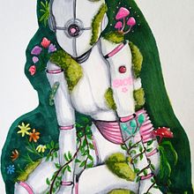 Mein Abschlussprojekt für den Kurs: Von der Natur inspiriert: Illustriere niedliche Charaktere. Character Design, Drawing, Digital Illustration, and Digital Drawing project by Melanie - 05.09.2024