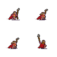 Mi proyecto del curso: Animación de personajes en pixel art para videojuegos. Character Animation, Video Games, Pixel Art, and Game Development project by vgodoybarr - 05.08.2024