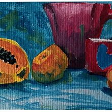 Meu projeto do curso: Pintura de obras de arte vibrantes com guache. Fine Arts, Painting, Color Theor, and Gouache Painting project by Luiz Fernando Gomes - 05.07.2024