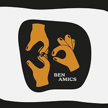 Logotipo - 30 Aniversario de Ben Amics. Projekt z dziedziny Design, Br, ing i ident, fikacja wizualna i Projektowanie graficzne użytkownika Nerea B. Miquel - 14.01.2024