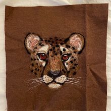 Mein Abschlussprojekt für den Kurs: Nadelfilzen: Kreiere Porträts mit Wolle. Un progetto di Artigianato, Fiber Art, Illustrazione naturalistica, Needle felting e Textile Design di ida_lina - 09.05.2024