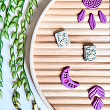 Clay Earrings. Accessor, and Design project by Alex Hawke - 05.10.2024