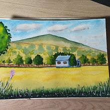 My project - 2 tries . % anime_dayada tarafından hazırlanan Geleneksel illüstrasyon, Suluboya Resim, Mimari İllüstrasyon, Ve Eskiz defteri projesi - 05.04.2024
