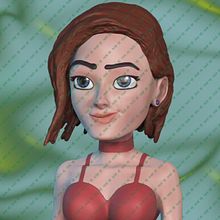 My project for course: 3D Cartoon Characters: Model with ZBrush from Scratch Ein Projekt aus dem Bereich 3D, Design von Figuren, 3-D-Modellierung, Design von 3-D-Figuren und 3-D-Design von vaclav_gebert - 29.09.2023