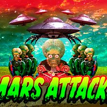 MARS ATTACKS. Een project van Fotomontage, Retoucheren van foto's, Textielontwerp y Digitale illustratie van Cristian Alcalde Méndez - 14.04.2024