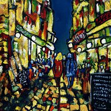 Paisajes URBANOS.. Un progetto di Illustrazione tradizionale, Architettura, Design editoriale, Belle arti, Graphic design, Architettura d'interni, Interior design, Pittura, Street Art, Creatività, Interior Design, Pittura acrilica, Interior Design, Illustrazione architettonica, Creatività con i bambini e Pittura gouache di CARMEN LUNA - 10.05.2024
