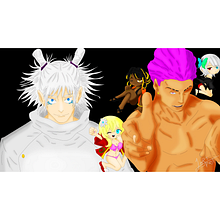 HAKARI X KASHIMO!. Un proyecto de Ilustración digital y Diseño de personajes de Renan Sorge - 12.03.2024