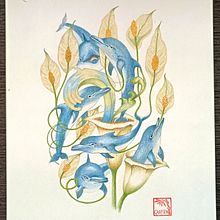 Mi proyecto del curso: Ilustración surrealista inspirada en la naturaleza. Un proyecto de Ilustración tradicional, Dibujo a lápiz, Dibujo, Dibujo artístico, Ilustración naturalista				 y Dibujo con lápices de colores de Carmen DH - 01.05.2024