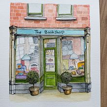 My project for course: Watercolor Urban Illustration: Portray your City. Projekt z dziedziny  Malarstwo,  R, sunek, Malowanie akwarelą,  R i sunek architektoniczn użytkownika Mahtab Hosseini - 10.05.2024