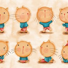 My project for course: Picturebook Character Illustration with Procreate. Traditional illustration, Character Design, Digital Illustration, Children's Illustration, and Narrative project by Beu Casandra - 05.12.2024