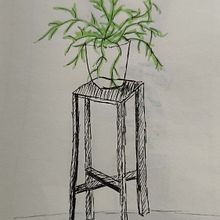 DA. Cuaderno de esbozos . Desenho a lápis projeto de Noemí Cardona Sánchez - 12.05.2024