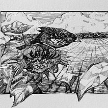 My project for course: Dip Pen and Ink Illustration: Capturing The Natural World. Sketching, Drawing, Artistic Drawing, Sketchbook, Ink Illustration, and Naturalistic Illustration project by horsenettle - 05.12.2024