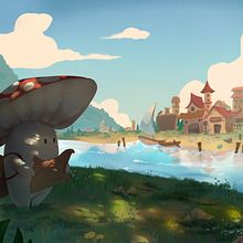 My project for course: Fantastical Illustrations with Procreate. Un progetto di Illustrazione digitale, Disegno digitale e Character design di friky - 13.05.2024