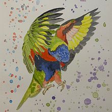 Terzo dipinto . Ilustrație tradițională, Pictură în acuarelă, Desen realist & Ilustrație naturalistă de ericfotokkio - 05.13.2024