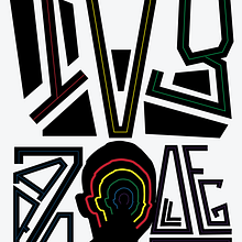 My project for course: Designing a Typographic Poster with Illustrator. Un progetto di Design, Graphic design, Tipografia, Creatività, Design di poster  e Design digitale di zikrimuh12 - 02.11.2023