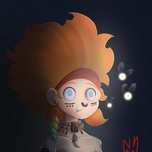Mi proyecto del curso: Diseño de personajes fantásticos en Procreate. Traditional illustration, Character Design, Digital Illustration, Digital Drawing, and Digital Painting project by Carlos King - 05.15.2024