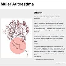 Mujer Autoestima. Web Design project by Eva Rodríguez - 07.01.2023