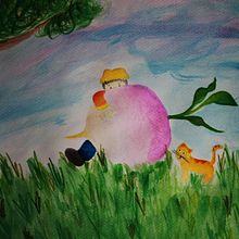 El nabo. Traditional illustration project by CARMEN JANNET SANCHEZ ALVAREZ - 05.15.2024