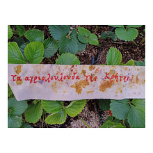 My project for course: Lettering for Embroidered Patches: Make a Wearable Statement. Un progetto di Ricamo, Cucito, DIY, Upc, cling e Textile Design di Olga Mi - 15.05.2024