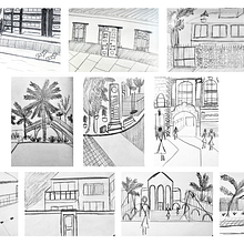 2- Croquis. Design project by Catalina Alfaro - 05.16.2024