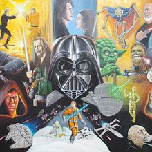 Il mio progetto del corso: Illustrazione di personaggi con pittura acrilica. Un proyecto de Ilustración tradicional, Diseño de personajes, Pintura, Cómic y Pintura acrílica de Stefano Guerrasio - 16.05.2024