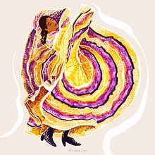 Folklor . Digital Illustration, and Fashion Illustration	 project by Mariana Cairo - 05.16.2024