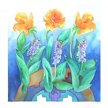 My project for course: Negative Watercolor Painting for Botanical Illustration. Un proyecto de Ilustración tradicional, Pintura a la acuarela e Ilustración botánica de jmcneely0319 - 16.05.2024