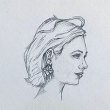 Mi proyecto del curso: Sketchbook de retrato: explora el rostro humano. Un proyecto de Bocetado, Dibujo, Dibujo de Retrato, Dibujo artístico y Sketchbook de Maria Laura Torrado - 16.05.2024