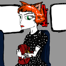 La pasajera. Manga project by Ingrid Cardon - 05.17.2024