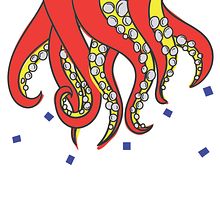 My project for course: Mondrian Tentacles. Projekt z dziedziny  Animacja i Animacje 2D użytkownika Dominique Vogler - 14.05.2024