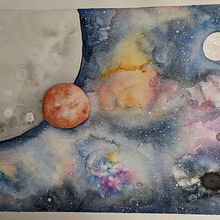 My project for course: Modern Watercolor Techniques . Ilustrație tradițională, Arte plastice, Pictura și Pictură în acuarelă de Christa - 05.17.2024