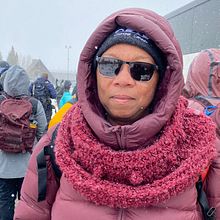 My project for course: Introduction to Crochet Short Rows for Clothing. Fashion Design, Fiber Arts, DIY, and Textile Design project by Benita - 05.04.2024