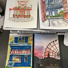 My watercolours. Un proyecto de Pintura a la acuarela e Ilustración tradicional de Marcela Luna - 18.05.2024