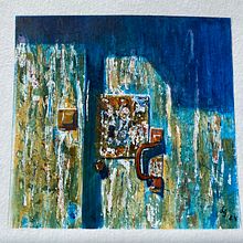 Mein Abschlussprojekt für den Kurs: Aquarell Textur-Meisterkurs. Fine Arts, Painting, and Watercolor Painting project by luigoe - 05.19.2024