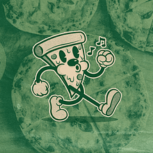 Mr Slice - Cartoon Character. Character Design, Br, ing, Identit, Graphic Design, and Digital Illustration project by Guilherme Bini Gomes da Silva - 05.19.2024