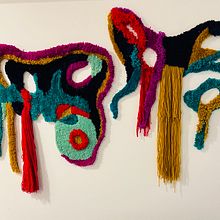 Mi proyecto del curso: Corte artístico de lana en tapices murales. Projekt z dziedziny  Haft,  Dekoracja wnętrz,  Tkactwo, DIY,  Haft pętelkow, Wzornictwo tekst i liów użytkownika Karin Finkelstein - 19.05.2024