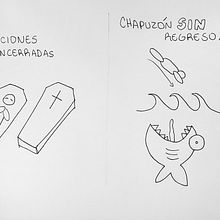 Boceto+Slogan - R.C. Un proyecto de Ilustración tradicional de Paz Valenzuela Pacheco - 20.05.2024