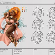 Mi proyecto del curso: Metodología y conceptualización para el diseño de personajes. Un progetto di Character design, Illustrazione digitale e Arte concettuale di Peps Virgo - 20.05.2024