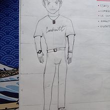 Mi proyecto del curso: Creación de personajes manga. Un proyecto de Ilustración tradicional, Diseño de personajes, Cómic y Manga de Javier Grigelmo - 20.05.2024