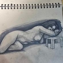 Figure Drawing. Fine Arts, Artistic Drawing, Drawing, Painting, and Oil Painting project by Jefferson Candelasa - 05.21.2024