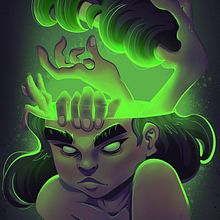 Green (proyecto personal). Digital Illustration, Editorial Illustration, and Comic project by Noemí Ibáñez Alcaraz - 05.21.2024