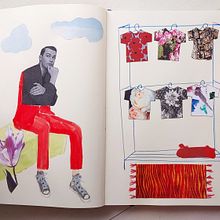 My project for course: Creating an Illustrated Scrapbook. Un progetto di Illustrazione tradizionale, Pittura, Collage, Papercraft, Creatività, Rilegatura, DIY e Sketchbook di Oksana Sycheva - 20.05.2024