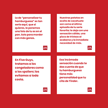 FIVE GUYS. Cop, and writing project by Carlos Navarro Antón - 05.21.2024