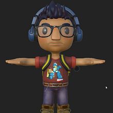 My project for course: Rigging and Deformation of a Character. 3D, Animation, Rigging, and Character Animation project by Daniel Buitrago Rodriguez - 05.17.2024