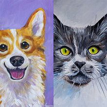 Mi proyecto del curso: Retrato realista de mascotas con pintura al óleo. Un progetto di Belle arti, Pittura, Pittura ad olio e Illustrazione naturalistica di Laura Cifuentes - 22.05.2024