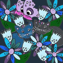 Mein Abschlussprojekt für den Kurs: Einführung in die Acrylmalerei: Gestalte ein tropisches Gemälde Ein Projekt aus dem Bereich Malerei, Musterdesign, Malerei mit Acr und l von Marion Hartmann - 22.05.2024