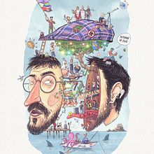 Mi proyecto del curso: Ilustración surrealista con acuarela y tinta. Un progetto di Illustrazione tradizionale, Belle arti, Pittura, Disegno e Pittura ad acquerello di Jaillus - 22.05.2024